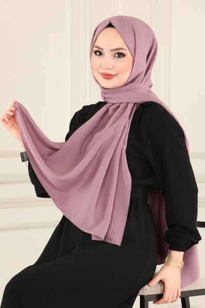 حجاب طويل أرجواني EHM610 