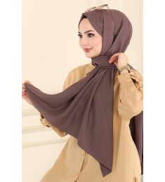 حجاب طويل أرجواني غامق EHM610 